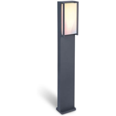 LUTEC CONNECTED 7193003118 QUBO exteriérový záhradný stĺpik LED 16W 1000lm 2700-6500K+RGB IP54 tmavá šedá LUTEC CONNECTED 7193003118 QUBO exteriérový záhradný stĺpik LED 16W 1000lm 2700-6500K+RGB IP54 tmavá šedá