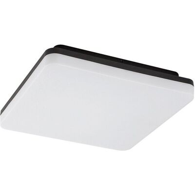 RABALUX 7250 Pernik exteriérové stropné svietidlo LED 280x280mm 24W/2400lm 4000K IP54 čierna, biela RABALUX 7250 Pernik exteriérové stropné svietidlo LED 280x280mm 24W/2400lm 4000K IP54 čierna, biela