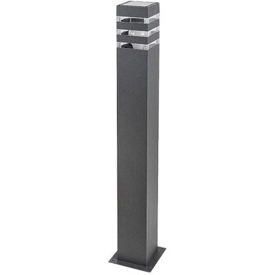RABALUX 7380 Ankara exteriérové stojanové svietidlo/stĺpik V740mm 1xE27 IP44 antracit, priehľadná RABALUX 7380 Ankara exteriérové stojanové svietidlo/stĺpik V740mm 1xE27 IP44 antracit, priehľadná