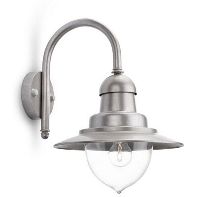 Philips 01652/52/PN Raindrop nástenné exteriérové svietidlo 1xE27 IP44 nerez Philips 01652/52/PN Raindrop nástenné exteriérové svietidlo 1xE27 IP44 nerez