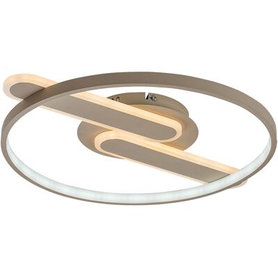 Stropné svietidlo LED 3000–6000K taupe IP20 Rabalux BRANTIEL 71468 Stropné svietidlo LED 3000–6000K taupe IP20 Rabalux BRANTIEL 71468