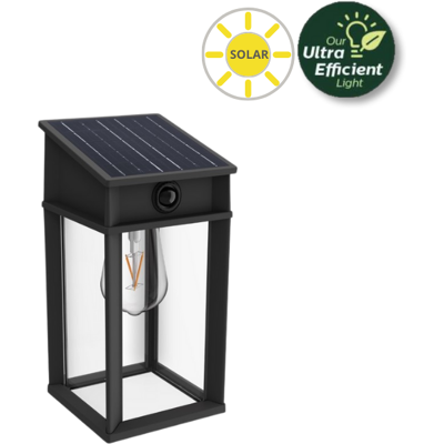 Philips 8720169361829 UltraEfficient Geri solárne nástenné svietidlo so senzorom LED 3,2W/500lm 2700K IP44 antracitová Philips 8720169361829 UltraEfficient Geri solárne nástenné svietidlo so senzorom LED 3,2W/500lm 2700K IP44 antracitová