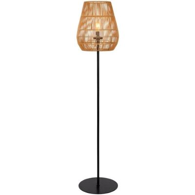 LUCIDE 03845/81/72 NERIDA vonkajšia stojacia lampa 1xE27 V1540mm IP44 čierna, béžová LUCIDE 03845/81/72 NERIDA vonkajšia stojacia lampa 1xE27 V1540mm IP44 čierna, béžová