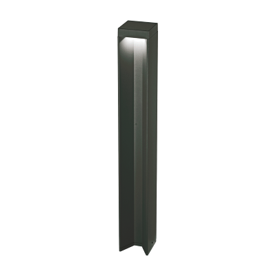 Ideal Lux 293172 KURT vonkajšie stojanové svietidlo/záhradný stĺpik LED V650mm 12W 1000/250lm 4000K čierna Ideal Lux 293172 KURT vonkajšie stojanové svietidlo/záhradný stĺpik LED V650mm 12W 1000/250lm 4000K čierna