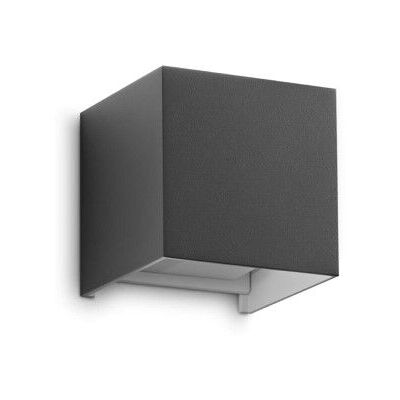 Ideal lux 313429 OUTDOOR ATOM vonkajšie nástenné svietidlo LED 12W 1050/670lm 3000K IP54 antracitová Ideal lux 313429 OUTDOOR ATOM vonkajšie nástenné svietidlo LED 12W 1050/670lm 3000K IP54 antracitová