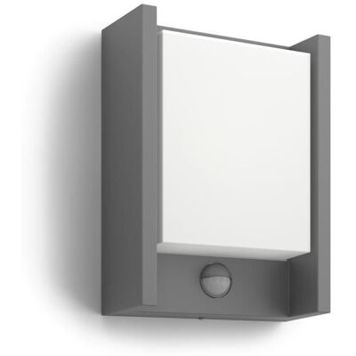 Philips 16461/93/P3 Arbour LED 4000K nástenné svietidlo so senzorom IP44 Philips 16461/93/P3 Arbour LED 4000K nástenné svietidlo so senzorom IP44