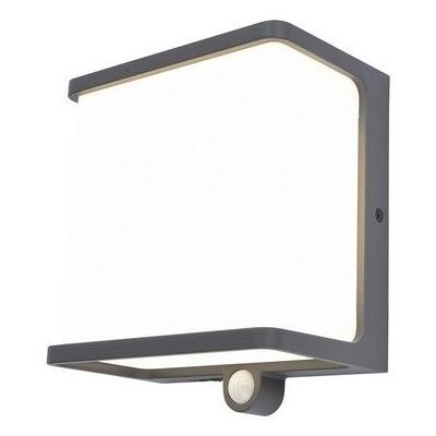 LUTEC 6943701125 DOBLO exteriérové solárne nástenné svietidlo LED 12W 1000lm 4000K IP44 antracitovo šedá so senzorom LUTEC 6943701125 DOBLO exteriérové solárne nástenné svietidlo LED 12W 1000lm 4000K IP44 antracitovo šedá so senzorom