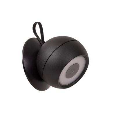 LUCIDE 27251/02/30 LUNEX vonkajšie nástenné svietidlo LED 2W/163lm 3000K IP54 čierna, nabíjateľná batéria, magnetický montážny systém LUCIDE 27251/02/30 LUNEX vonkajšie nástenné svietidlo LED 2W/163lm 3000K IP54 čierna, nabíjateľná batéria, magnetický montážny systém