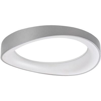 RABALUX 71054 Iliana stropné svietidlo D520mm LED 56W/3380lm 3000K strieborná, biela RABALUX 71054 Iliana stropné svietidlo D520mm LED 56W/3380lm 3000K strieborná, biela