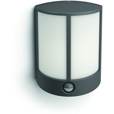 Philips 16465/93/16 Stock LED nástenné svietidlo so senzorom 1x6W IP44 Philips 16465/93/16 Stock LED nástenné svietidlo so senzorom 1x6W IP44