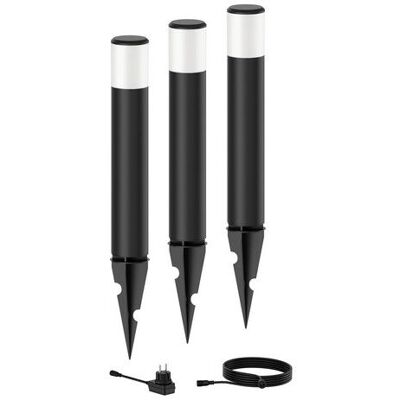Philips 8720169269415 GardenLink Low Volt Purex nízkonapäťový vonkajšie svietidlo/stĺpik 24V LED 3x1,5W/180lm 2700K IP44 čierna 3-set+adaptér+kábel 5m Philips 8720169269415 GardenLink Low Volt Purex nízkonapäťový vonkajšie svietidlo/stĺpik 24V LED 3x1,5W/180lm 2700K IP44 čierna 3-set+adaptér+kábel 5m