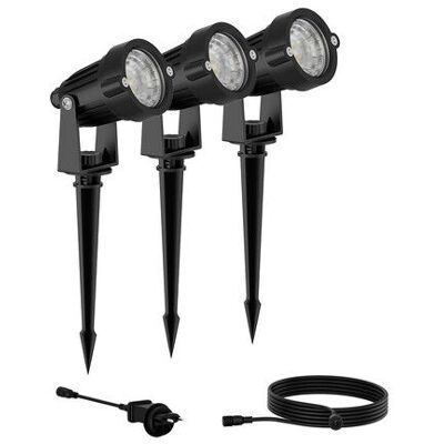 Philips 8720169269392 GardenLink Low Volt Caper nízkonapäťové vonkajšie svietidlo/reflektor 24V LED 3x1,5W/180lm 2700K IP44 čierna 3-set+adaptér+kábel 5m Philips 8720169269392 GardenLink Low Volt Caper nízkonapäťové vonkajšie svietidlo/reflektor 24V LED 3x1,5W/180lm 2700K IP44 čierna 3-set+adaptér+kábel 5m