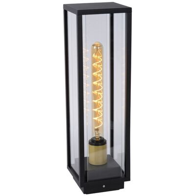 LUCIDE 27805/50/30 LAURENS vonkajšie stojanové svietidlo/stĺpik 1xE27 V500mm IP54 čierna, mosadz LUCIDE 27805/50/30 LAURENS vonkajšie stojanové svietidlo/stĺpik 1xE27 V500mm IP54 čierna, mosadz