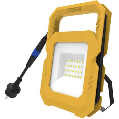SYLVANIA 0090004 SylWork exteriérový reflektor LED 20W 2000lm 4000K IP65 žltá SYLVANIA 0090004 SylWork exteriérový reflektor LED 20W 2000lm 4000K IP65 žltá