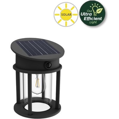 Philips 8720169361928 UltraEfficient Geri solárne nástenné svietidlo so senzorom LED 3,2W/500lm 4000K IP44 antracitová Philips 8720169361928 UltraEfficient Geri solárne nástenné svietidlo so senzorom LED 3,2W/500lm 4000K IP44 antracitová