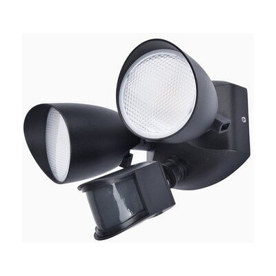 LUTEC 7622222012 SHRIMP exteriérové nástenné svietidlo LED 23,5W 1700lm 4000K IP54 matná čierna so senzorom LUTEC 7622222012 SHRIMP exteriérové nástenné svietidlo LED 23,5W 1700lm 4000K IP54 matná čierna so senzorom