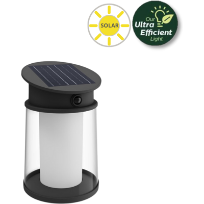 Philips 8720169361966 UltraEfficient Juda solárne nástenné svietidlo so senzorom LED 3,2W/500lm 4000K IP44 antracitová Philips 8720169361966 UltraEfficient Juda solárne nástenné svietidlo so senzorom LED 3,2W/500lm 4000K IP44 antracitová