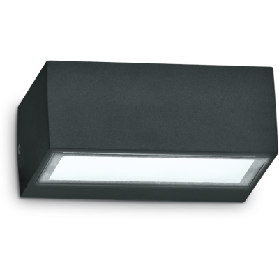 Exteriérové nástenné svietidlo Ideal lux 115375 TWIN AP1 NERO 1xG9 28W IP44 Exteriérové nástenné svietidlo Ideal lux 115375 TWIN AP1 NERO 1xG9 28W IP44
