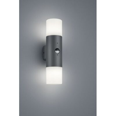 TRIO 222260242 Hoosic nástenné exteriérové svietidlo E27 2x28W IP44, pohybový senzor TRIO 222260242 Hoosic nástenné exteriérové svietidlo E27 2x28W IP44, pohybový senzor