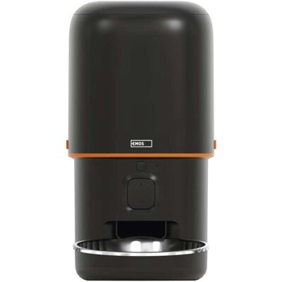 EMOS H6004 GoSmart dávkovač krmiva s kamerou – 4 l, čierny, Wi-Fi, inteligentné kŕmenie pre domácich miláčikov EMOS H6004 GoSmart dávkovač krmiva s kamerou – 4 l, čierny, Wi-Fi, inteligentné kŕmenie pre domácich miláčikov
