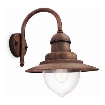 Philips 01652/06/PN Raindrop nástenné exteriérové svietidlo 1xE27 IP44 bronz Philips 01652/06/PN Raindrop nástenné exteriérové svietidlo 1xE27 IP44 bronz