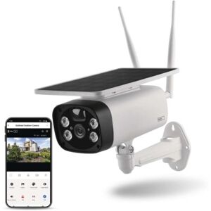 Emos H4056 GoSmart Vonkajšia solárna batériová kamera EYE, biela, IP55, Wi-Fi Emos H4056 GoSmart Vonkajšia solárna batériová kamera EYE, biela, IP55, Wi-Fi