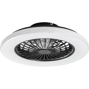 RABALUX 71329 Dalfon2 stropné svietidlo s ventilátorom D485mm LED 48W/1900lm 3000-6500K čierna, stmievateľné, diaľkový ovládač, starlight efekt RABALUX 71329 Dalfon2 stropné svietidlo s ventilátorom D485mm LED 48W/1900lm 3000-6500K čierna, stmievateľné, diaľkový ovládač, starlight efekt