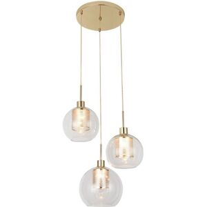 Rabalux 6496 Philana závesné svietidlo 450mm 3xE27 3x60W IP20 zlatá Rabalux 6496 Philana závesné svietidlo 450mm 3xE27 3x60W IP20 zlatá