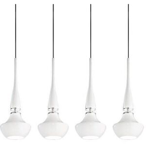 AZZARDO AZ0884 DECOline TASOS 4 WHITE stropné závesné svietidlo 4xE14 25W IP20 biela AZZARDO AZ0884 DECOline TASOS 4 WHITE stropné závesné svietidlo 4xE14 25W IP20 biela