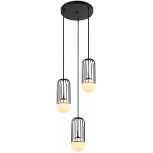 MDM-3939/3 BK ITALUX Matty moderné závesné svietidlo 3X40W E27 IP20 MDM-3939/3 BK ITALUX Matty moderné závesné svietidlo 3X40W E27 IP20