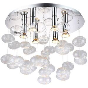 AZZARDO AZ2572 DECOline LUVIA CLEAR stropné svietidlo 6xGU10 40W IP20 číre sklo AZZARDO AZ2572 DECOline LUVIA CLEAR stropné svietidlo 6xGU10 40W IP20 číre sklo