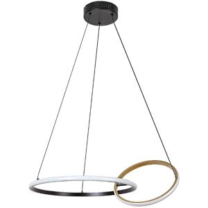 RABALUX 72296 Emilion závesné svietidlo LED 36W/2150lm 4000K čierna, zlatá, biela RABALUX 72296 Emilion závesné svietidlo LED 36W/2150lm 4000K čierna, zlatá, biela