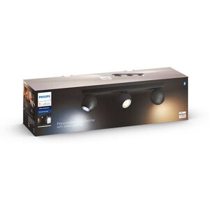 Philips Hue White Ambiance 8719514339125 BUCKRAM stropné bodové svietidlo 3xGU10 +SWITCH 3x5,5W/3x250lm 2200-6500K čierna bluetooth Philips Hue White Ambiance 8719514339125 BUCKRAM stropné bodové svietidlo 3xGU10 +SWITCH 3x5,5W/3x250lm 2200-6500K čierna bluetooth