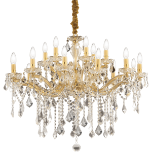 Závesné svietidlo/Luster Ideal lux 075181 FLORIAN SP18 ORO 18xE14 40W zlato Závesné svietidlo/Luster Ideal lux 075181 FLORIAN SP18 ORO 18xE14 40W zlato