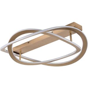 RABALUX 71280 Kallira stropné svietidlo D590mm LED 72W/12260/3800lm 3000K zlatá, biela RABALUX 71280 Kallira stropné svietidlo D590mm LED 72W/12260/3800lm 3000K zlatá, biela