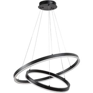 RABALUX 72305 Isaure závesné svietidlo D600mm LED 80W/8000/5600lm 3000-6500K čierna, biela, stmievateľné, diaľkový ovládač RABALUX 72305 Isaure závesné svietidlo D600mm LED 80W/8000/5600lm 3000-6500K čierna, biela, stmievateľné, diaľkový ovládač