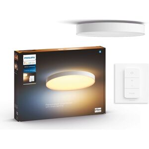 Philips HUE LED White Ambiance 41161/31/P6 Enrave XL stropné svietidlo 48W 6100lm 2200-6500K 55,1cm biele stmievateľné BlueTooth + HUE Switch Philips HUE LED White Ambiance 41161/31/P6 Enrave XL stropné svietidlo 48W 6100lm 2200-6500K 55,1cm biele stmievateľné BlueTooth + HUE Switch