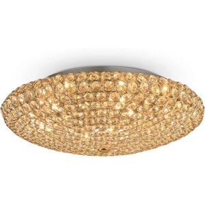Stropné svietidlo Ideal lux 073262 KING PL9 ORO 9xG9 40W Stropné svietidlo Ideal lux 073262 KING PL9 ORO 9xG9 40W