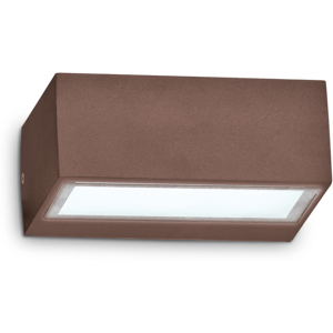 Ideal Lux IdealLux 213330 TWIN AP1 BIG vonkajšie nástenné svietidlo G9 1x28W IP44 kávová Ideal Lux IdealLux 213330 TWIN AP1 BIG vonkajšie nástenné svietidlo G9 1x28W IP44 kávová