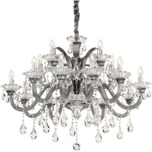 Závesné svietidlo/Luster Ideal lux 081526 COLOSSAL SP15 GRIGIO 15xE14 40W Závesné svietidlo/Luster Ideal lux 081526 COLOSSAL SP15 GRIGIO 15xE14 40W