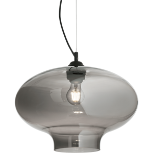Závesné svietidlo Ideal lux 120904 BISTRO SP1 ROUND FUME 1xE27 60W čierna Závesné svietidlo Ideal lux 120904 BISTRO SP1 ROUND FUME 1xE27 60W čierna