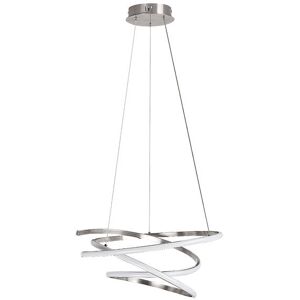 RABALUX 72020 Esilda závesné svietidlo LED D500mm 42W/2200lm 4000K saténový chróm, biela RABALUX 72020 Esilda závesné svietidlo LED D500mm 42W/2200lm 4000K saténový chróm, biela