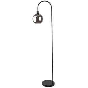 RABALUX 74025 Ricardo stojacia lampa 1xE27 V1600mm čierna, dymová RABALUX 74025 Ricardo stojacia lampa 1xE27 V1600mm čierna, dymová