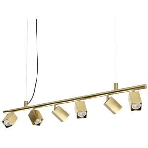 Závesné svietidlo 6x GU10 mosadzná IP20 Ideal Lux DYNAMITE 371429 Závesné svietidlo 6x GU10 mosadzná IP20 Ideal Lux DYNAMITE 371429