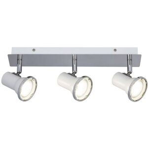 RABALUX 5499 Steve kúpeľňové spot LED GU10 3x4 5W IP44 4000K chróm, biela RABALUX 5499 Steve kúpeľňové spot LED GU10 3x4 5W IP44 4000K chróm, biela