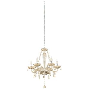 Eglo Chandeliers 39092 BASILANO luster 6xE14 koňak Eglo Chandeliers 39092 BASILANO luster 6xE14 koňak