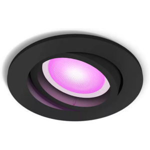 Philips HUE White and color Ambiance 8720169318915 Centura zápustné svietidlo GU10 4,2W/350lm 2000-6500K+RGB čierne Philips HUE White and color Ambiance 8720169318915 Centura zápustné svietidlo GU10 4,2W/350lm 2000-6500K+RGB čierne
