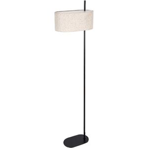 RABALUX 74240 Narmin stojacia lampa 1xE27 matná čierna, béžová RABALUX 74240 Narmin stojacia lampa 1xE27 matná čierna, béžová