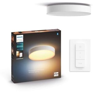 Philips HUE LED White Ambiance 41166/31/P6 Devere L kúpelňové stropné svietidlo 33,5W 4300lm 2200-6500K IP44 42,5cm biele stmievateľné BlueTooth + HUE Switch Philips HUE LED White Ambiance 41166/31/P6 Devere L kúpelňové stropné svietidlo 33,5W 4300lm 2200-6500K IP44 42,5cm biele stmievateľné BlueTooth + HUE Switch
