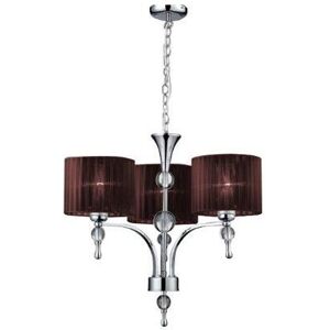 AZZARDO AZ2900 DECOline IMPRESS 3 BROWN stropné závesné svietidlo 3xE27 50W IP20 hnedá AZZARDO AZ2900 DECOline IMPRESS 3 BROWN stropné závesné svietidlo 3xE27 50W IP20 hnedá
